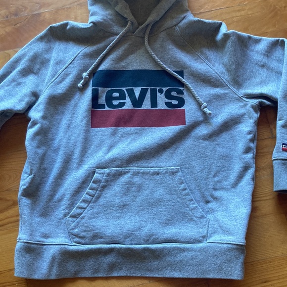 Levi’s heavy hoodie like new gray mix - Picture 4 of 5